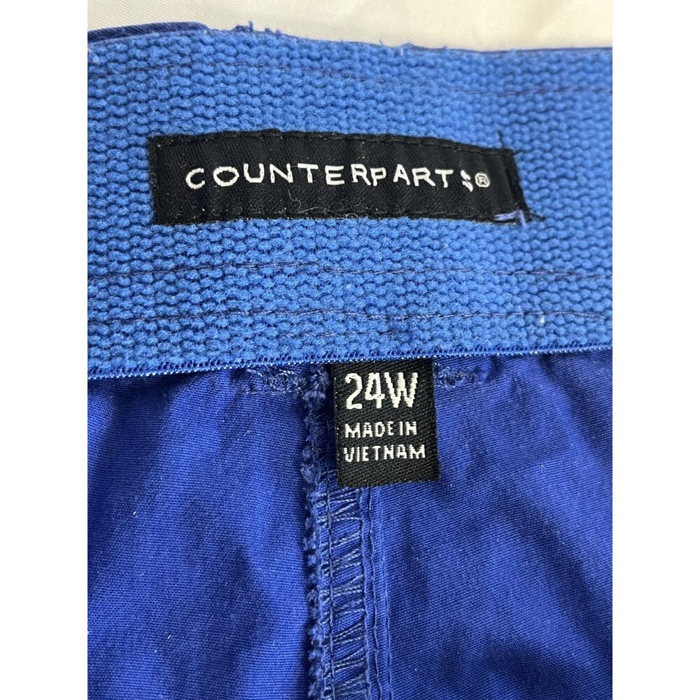 Counterparts Bermuda Shorts Women 24W Blue - Picture 2 of 6